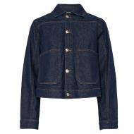 Veste en Jean Bleu Brut Femme Pieces Denim vue 2