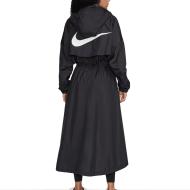 Trench Noir Femme Nike Nsw vue 2