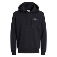 Sweat Noir/Blanc Homme Jack & Jones Ferris vue 3