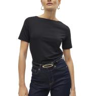 T-shirt Noir Femme Vero Moda Panda