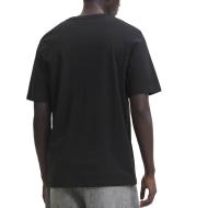 T-Shirt Noir Homme Jack & Jones Montauk vue 2
