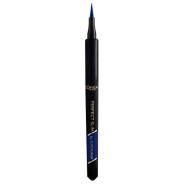 Delineador de ojos resistente al agua azul de L'Oréal Paris 04 Nu ver 2