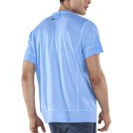 T-shirt Bleu Homme Nike Earth vue 2