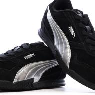 Zapatillas negras/plateadas para niño Puma Bella Donna ver 7