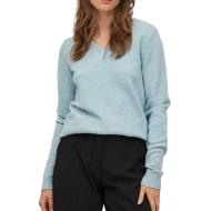 Pull Col V Vert d'Eau Femme Vila 69