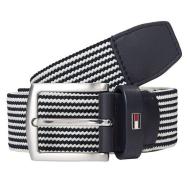 Ceinture Marine/Blanc Homme Tommy Hilfiger Denton Elastic