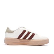 Baskets Beiges/Bordeaux Femme Adidas Court Platform vue 2