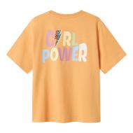 T-shirt Orange Fille Name it Tarima vue 2
