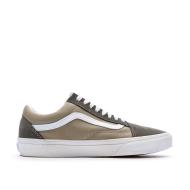 Marrón/Beige Zapatillas Hombre Vans Old Skool Canvas Block B ver 2