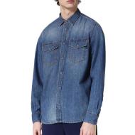 Chemise Bleu Homme Diesel Rooke pas cher