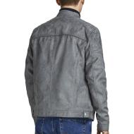 Veste Suédine Gris Homme Jack & Jones Tano vue 2