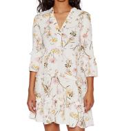 Robe Blanche à fleurs Femme Vero Moda Easy 10245162