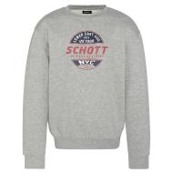 Sweat Gris Homme Schott Rdc Print pas cher