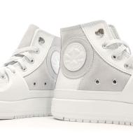 Baskets Blanches Homme Converse Chuck Taylor All Star Construct A05615C vue 7