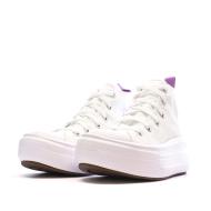 Baskets Blanches Fille Converse Ct All Star Move Platform vue 6