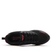 Baskets Noires/Rouges Homme Kappa Myagi vue 4