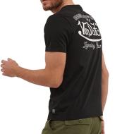 T-shirt Noir Homme Von Dutch EYE vue 2