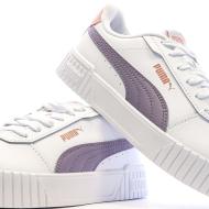 Baskets Blanches/Mauve Femme Puma Carina 2.0 vue 7