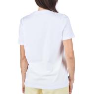 T-shirt Blanc Femme Superdry Vintage vue 2