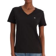 T-Shirt Noir Femme Calvin Klein Jeans Archive LV047B205G