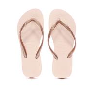 Tongs Roses Femme Havaianas Hav. Slim Ballet vue 3
