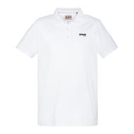 Polo Blanc Homme Schott S0022 pas cher