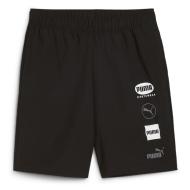 Short Noir Homme Puma Power Graphic pas cher