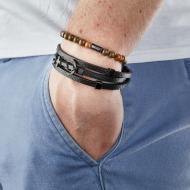 Bracelet Marrons/Acier Homme Geographical Norway 315077 vue 2