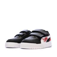 Zapatillas negras/blancas para niño Puma Shuffle Downtown ver 6