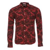 Chemise à motifs Rouge Homme Scotch & Soda Oxford pas cher