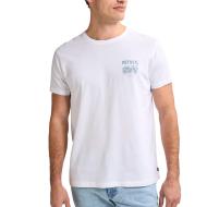 T-shirt Blanc Homme Petrol Industries TSR125-9999