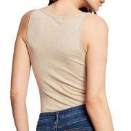 Débardeur Beige Femme Morgan Didama vue 2