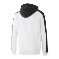 Sweat Blanc/Noir Homme Puma Block vue 2