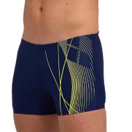 Boxer de bain Marine/Jaune Homme ArenaArena Branch pas cher