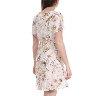 Robe à fleurs Blanche Femme Vero Moda Easy vue 2