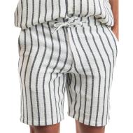 Short Blanc/Marine Rayure Homme Selected Slhregsal pas cher