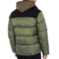 Doudoune Kaki Homme Schott Utah2 vue 2