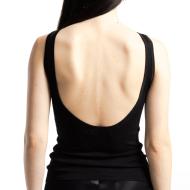 Débardeur Noir Femme Calvin Klein Jeans Archive vue 2
