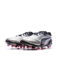 Chaussures de football Grises Homme Puma King Pro vue 6