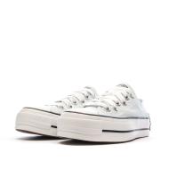 Baskets Vert D'Eau Femme Converse Platform vue 6