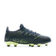 Chaussures de football Marine Garçon Puma future Z4 vue 2