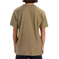 T-Shirt Kaki Homme Quiksilver Slub roundneck vue 2