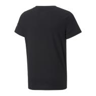 T-shirt Noir Garçon Puma Mercedes 536446 vue 2