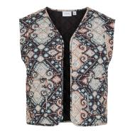 Gilet Noir à motif Femme Vila Vietra Quilted pas cher