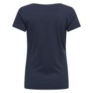 T-shirt Marine Femme JDY Smoke vue 2