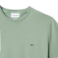 T-shirt Vert Homme Lacoste TH6709 vue 2