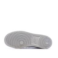 Baskets Grises/Blanches Homme Nike Court Vision Lo vue 5