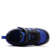 Baskets Bleu/Noires Garçon Nike Court Borough vue 4