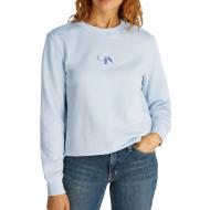 Sweat Bleu Femme Calvin Klein Gradient Monologo pas cher