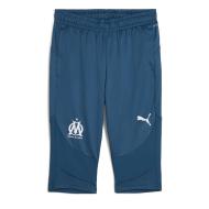 OM Short de Sport Bleu Homme Puma Om Training 3/4 pas cher